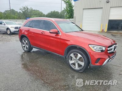Czwarte zdjęcie samochodu z boku: 2021 MERCEDES-BENZ GLC 300 4MATIC VIN:W1N0G8EB9MG010617 - miniatura