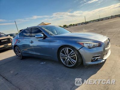 Czwarte zdjęcie samochodu z boku: 2017 INFINITI Q50 3.0T PREMIUM VIN:JN1EV7AP3HM733971 - miniatura