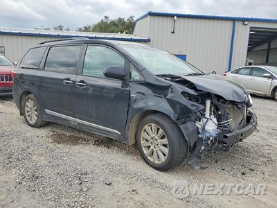 Czwarte zdjęcie samochodu z boku: 2016 TOYOTA SIENNA XLE 7-PASSENGER VIN:5TDDK3DC4GS136785 - miniatura