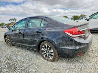 Drugie zdjęcie samochodu z przodu: 2015 HONDA CIVIC EX VIN:19XFB2F80FE209719 - miniatura