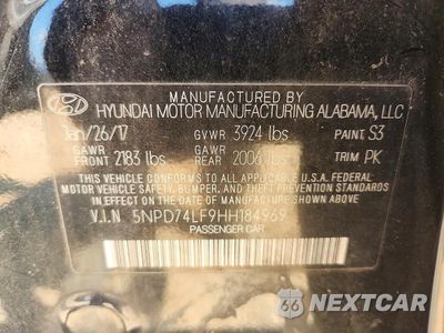 Zdjęcie 12 z 12 samochodu: 2017 HYUNDAI ELANTRA SE VIN:5NPD74LF9HH184969 - miniatura