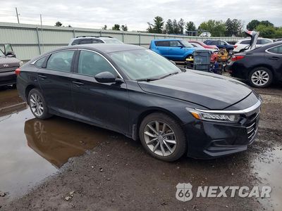 Czwarte zdjęcie samochodu z boku: 2021 HONDA ACCORD LX VIN:1HGCV1F16MA033249 - miniatura