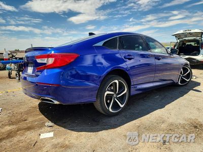 Trzecie zdjęcie samochodu z tyłu: 2022 HONDA ACCORD SPORT SE VIN:1HGCV1F44NA097317 - miniatura