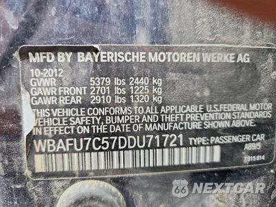 Zdjęcie 13 z 13 samochodu: 2013 BMW 535 XI VIN:WBAFU7C57DDU71721 - miniatura