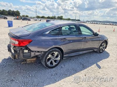 Trzecie zdjęcie samochodu z tyłu: 2018 HONDA ACCORD EXL VIN:1HGCV1F54JA234243 - miniatura