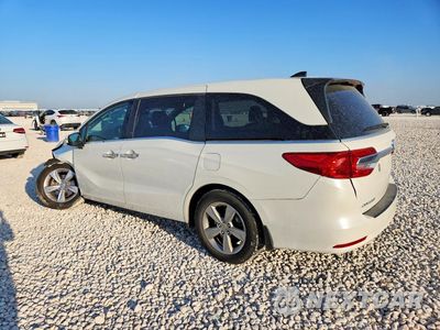 Drugie zdjęcie samochodu z przodu: 2019 HONDA ODYSSEY EXL VIN:5FNRL6H7XKB079023 - miniatura