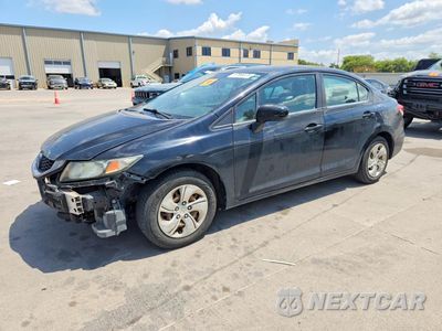 2014 HONDA CIVIC LX 19XFB2F55EE042147 - główne zdjęcie licytacji z USA - miniatura