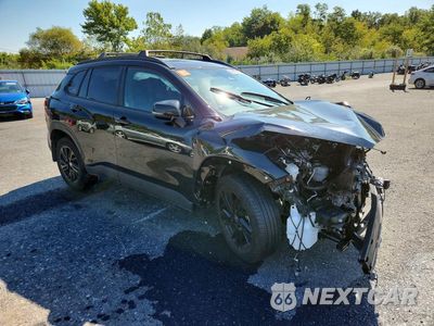 Czwarte zdjęcie samochodu z boku: 2024 TOYOTA COROLLA CROSS HYBRID NIGHTSHADE VIN:7MUFBABG0RV057545 - miniatura