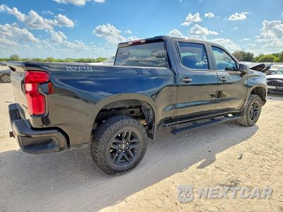 Trzecie zdjęcie samochodu z tyłu: 2023 CHEVROLET SILVERADO K1500 TRAIL BOSS CUSTOM VIN:3GCUDCED7PG222477 - miniatura