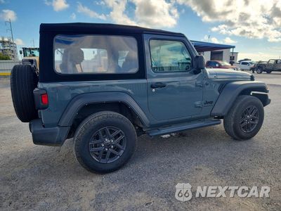 Trzecie zdjęcie samochodu z tyłu: 2024 JEEP WRANGLER SPORT VIN:1C4PJXAN4RW157930 - miniatura