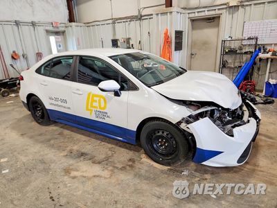 Czwarte zdjęcie samochodu z boku: 2020 TOYOTA COROLLA LE VIN:5YFEPRAE6LP121142 - miniatura