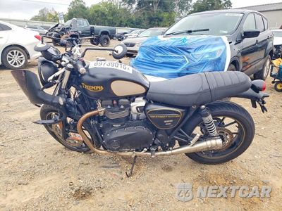 Trzecie zdjęcie samochodu z tyłu: 2022 TRIUMPH MOTORCYCLE STREET TWIN VIN:SMTD31G76NTAT2169 - miniatura