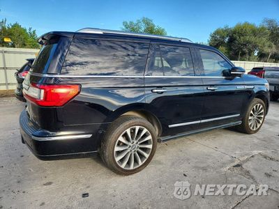 Trzecie zdjęcie samochodu z tyłu: 2018 LINCOLN NAVIGATOR SELECT VIN:5LMJJ2HTXJEL04106 - miniatura
