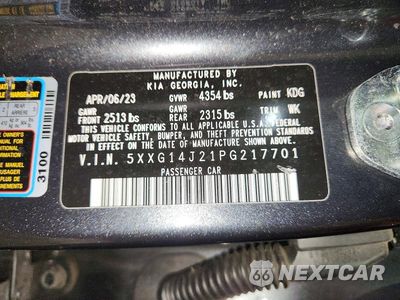 Zdjęcie 12 z 12 samochodu: 2023 KIA K5 LXS VIN:5XXG14J21PG217701 - miniatura
