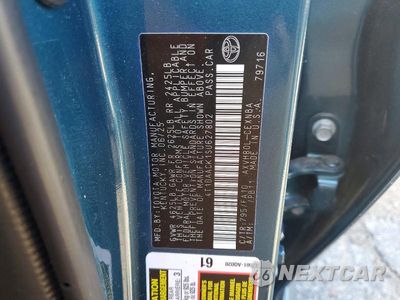Zdjęcie 12 z 12 samochodu: 2025 TOYOTA CAMRY LE VIN:4T1DAACK1SU627802 - miniatura