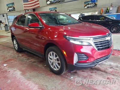Czwarte zdjęcie samochodu z boku: 2023 CHEVROLET EQUINOX LT VIN:3GNAXUEG3PL138505 - miniatura