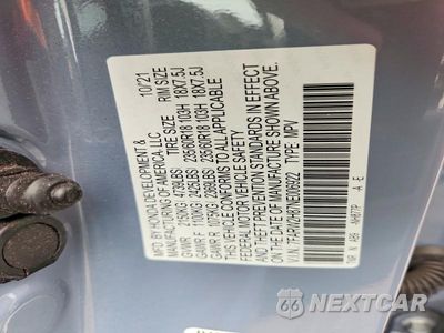 Zdjęcie 12 z 12 samochodu: 2022 HONDA CR-V EXL VIN:7FARW2H87NE006922 - miniatura