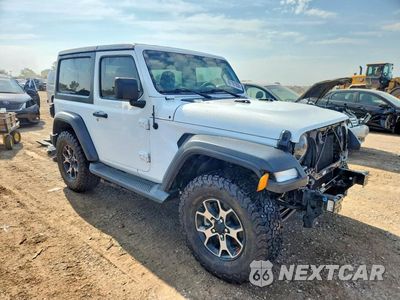 Czwarte zdjęcie samochodu z boku: 2018 JEEP WRANGLER SPORT VIN:1C4GJXAG6JW212884 - miniatura