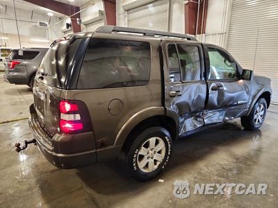 Trzecie zdjęcie samochodu z tyłu: 2008 FORD EXPLORER XLT VIN:1FMEU73E38UA53916 - miniatura