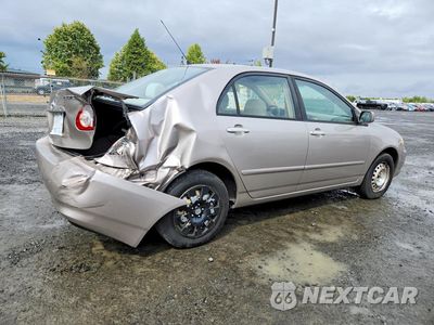 Trzecie zdjęcie samochodu z tyłu: 2003 TOYOTA COROLLA LE VIN:1NXBR32EX3Z126190 - miniatura