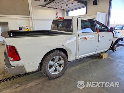 Trzecie zdjęcie samochodu z tyłu: 2018 RAM 1500 SLT VIN:1C6RR7LM7JS241961 - miniatura