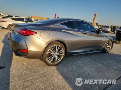 Trzecie zdjęcie samochodu z tyłu: 2018 INFINITI Q60 3.0T LUXE VIN:JN1EV7EK4JM343028 - miniatura