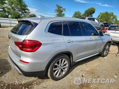 Trzecie zdjęcie samochodu z tyłu: 2018 BMW X3 XDRIVE30I VIN:5UXTR9C59JLD60576 - miniatura