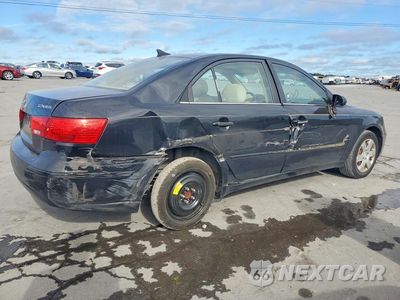 Trzecie zdjęcie samochodu z tyłu: 2010 HYUNDAI SONATA GLS VIN:5NPET4AC0AH608912 - miniatura