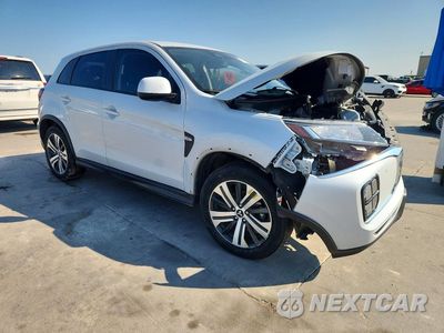 Czwarte zdjęcie samochodu z boku: 2023 MITSUBISHI OUTLANDER SPORT S/SE VIN:JA4ARUAU4PU013009 - miniatura