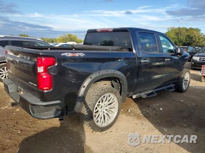 Trzecie zdjęcie samochodu z tyłu: 2020 CHEVROLET SILVERADO K1500 CUSTOM VIN:3GCPYBEH7LG311619 - miniatura