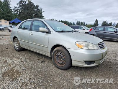 Czwarte zdjęcie samochodu z boku: 2003 TOYOTA COROLLA LE VIN:JTDBR32E630041908 - miniatura