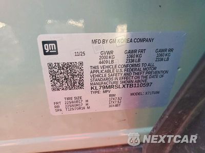 Zdjęcie 12 z 12 samochodu: 2026 CHEVROLET TRAILBLAZER LT VIN:KL79MRSLXTB110597 - miniatura