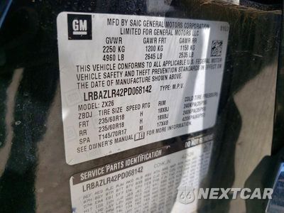 Zdjęcie 12 z 12 samochodu: 2023 BUICK ENVISION PREFERRED VIN:LRBAZLR42PD068142 - miniatura