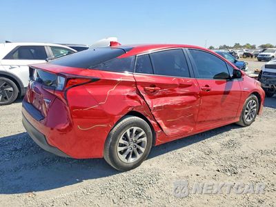 Trzecie zdjęcie samochodu z tyłu: 2022 TOYOTA PRIUS XLE VIN:JTDKAMFU3N3174710 - miniatura