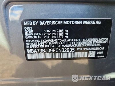 Zdjęcie 12 z 12 samochodu: 2023 BMW 540 XI VIN:WBA73BJ09PCN32935 - miniatura