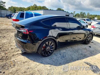 Trzecie zdjęcie samochodu z tyłu: 2023 TESLA MODEL Y VIN:7SAYGDEF6PF842746 - miniatura