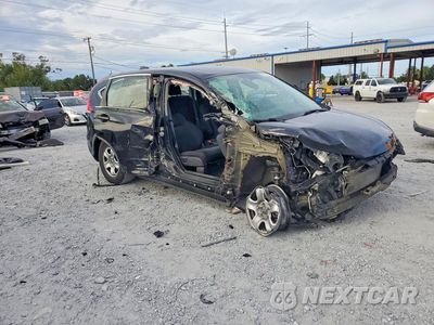 Czwarte zdjęcie samochodu z boku: 2014 HONDA CR-V LX VIN:5J6RM3H31EL020303 - miniatura