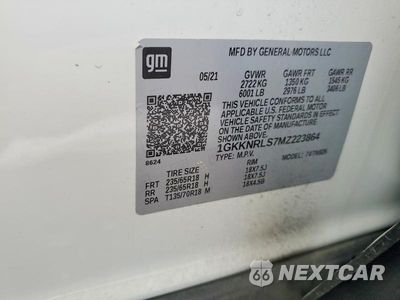 Zdjęcie 13 z 13 samochodu: 2021 GMC ACADIA SLE VIN:1GKKNRLS7MZ223864 - miniatura