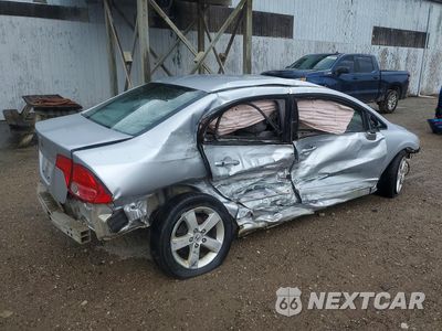Trzecie zdjęcie samochodu z tyłu: 2007 HONDA CIVIC EX VIN:1HGFA16887L077428 - miniatura