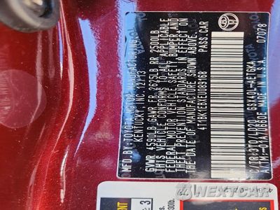 Zdjęcie 12 z 12 samochodu: 2014 TOYOTA AVALON XLE VIN:4T1BK1EBXEU089168 - miniatura