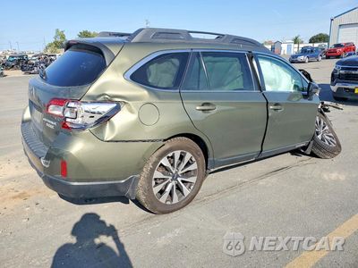 Trzecie zdjęcie samochodu z tyłu: 2015 SUBARU OUTBACK 2.5I LIMITED VIN:4S4BSANC2F3283144 - miniatura