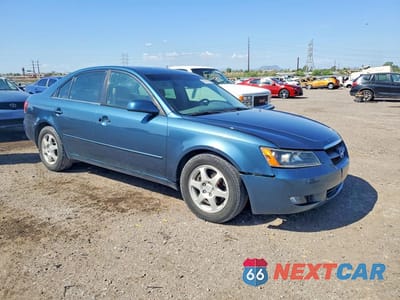Czwarte zdjęcie samochodu z boku: 2006 HYUNDAI SONATA GLS V6 VIN:5NPEU46F36H130685 - miniatura