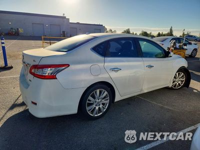Trzecie zdjęcie samochodu z tyłu: 2013 NISSAN SENTRA S VIN:3N1AB7AP0DL668041 - miniatura