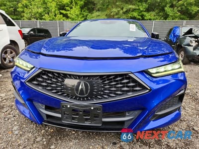 Piąte zdjęcie samochodu w środku: 2021 ACURA TLX TECH A VIN:19UUB5F54MA008079 - miniatura
