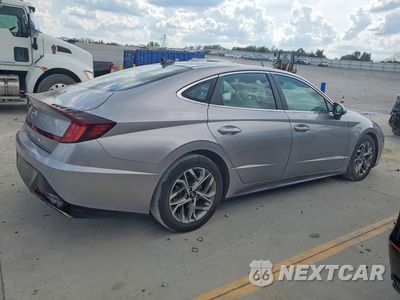 Trzecie zdjęcie samochodu z tyłu: 2021 HYUNDAI SONATA SEL VIN:KMHL14JA7MA162485 - miniatura