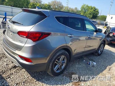 Trzecie zdjęcie samochodu z tyłu: 2018 HYUNDAI SANTA FE SPORT 2.4L VIN:5NMZUDLB6JH104266 - miniatura