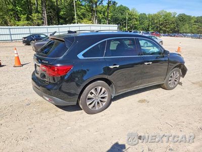 Trzecie zdjęcie samochodu z tyłu: 2016 ACURA MDX TECHNOLOGY VIN:5FRYD4H43GB017973 - miniatura