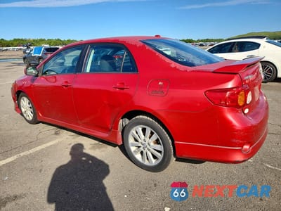 Drugie zdjęcie samochodu z przodu: 2009 TOYOTA COROLLA S VIN:1NXBU40E79Z151189 - miniatura