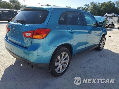 Trzecie zdjęcie samochodu z tyłu: 2014 MITSUBISHI OUTLANDER SPORT ES VIN:4A4AP3AU6EE029301 - miniatura