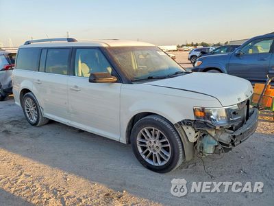 Czwarte zdjęcie samochodu z boku: 2014 FORD FLEX SEL VIN:2FMGK5C86EBD10579 - miniatura